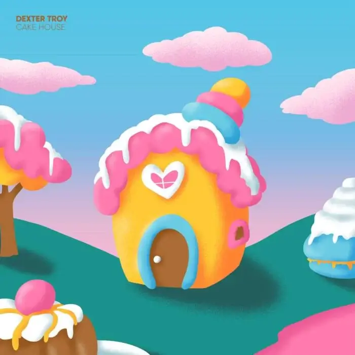 Cover Image: Dexter Troy - Cake House on Lisztomania Records
