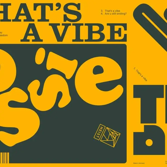 Cover Image: Ossie - That's a Vibe on Heist Recordings