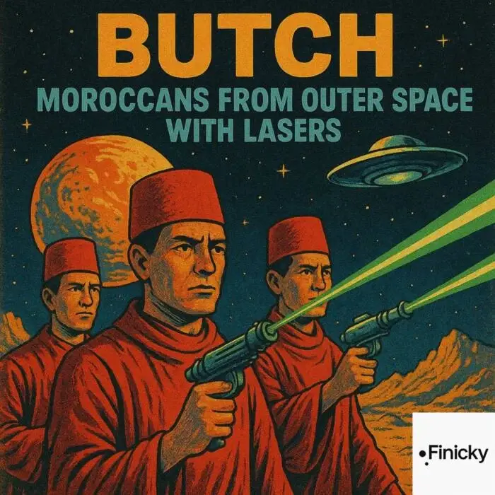 Cover Image: Butch - Moroccans From Outer Space With Lasers on Finicky