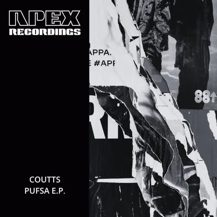 Cover Image: Coutts, 909 RIOT - Pufsa E.P. on Apex Recordings