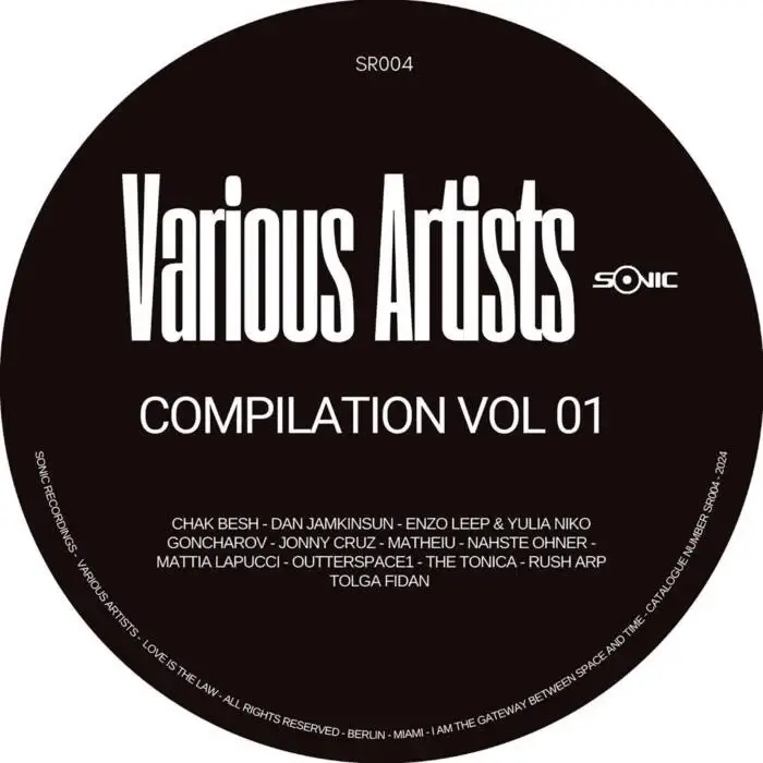 Cover Image: VA - Various Artists Compilation on Sonic Recordings
