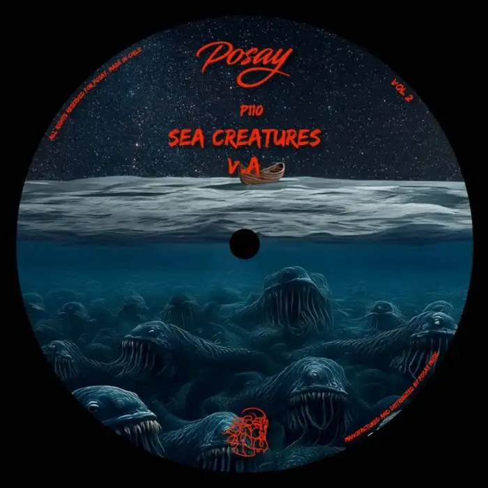 Cover Image: VA - Sea Creatures V.A Vol.2 on Posay Music