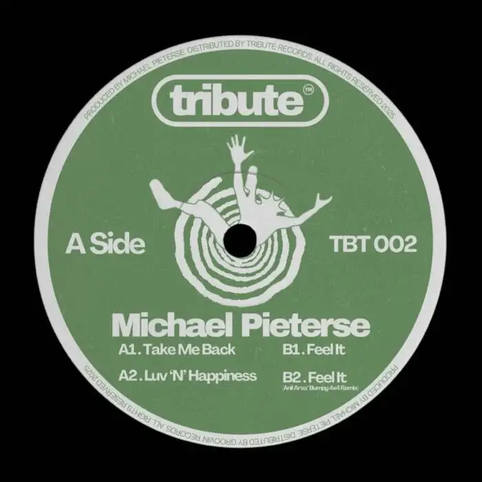 Cover Image: Michael Pieterse - Take Me Back EP on Tribute Records