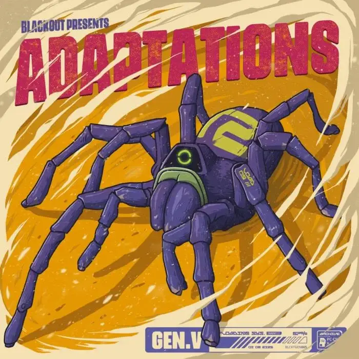 Cover Image: VA - Adaptations, Gen. V on Blackout Music NL
