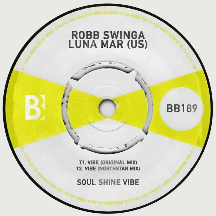 Cover Image: Robb Swinga, Luna Mar (US) - Soul Shine Vibe on Brobot Records
