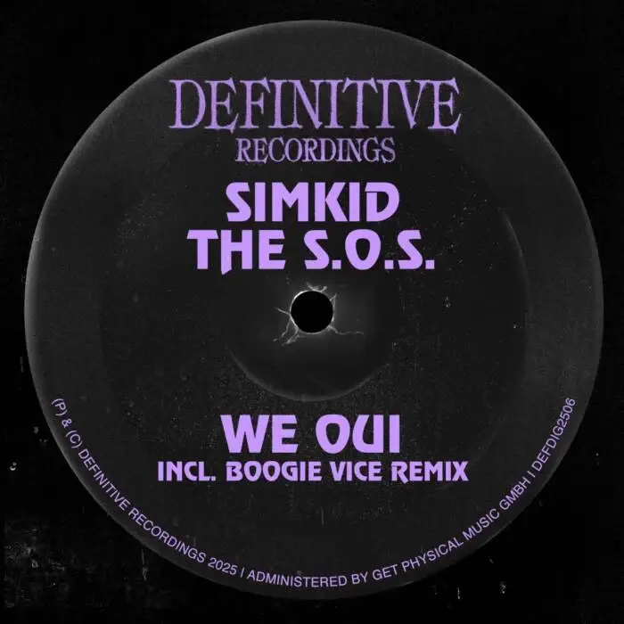 Cover Image: Simkid, The S.O.S. - We Oui on Definitive Recordings
