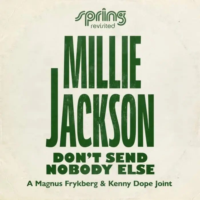 Cover Image: Kenny Dope, Millie Jackson, Magnus Frykberg - Don't Send Nobody Else (A Magnus Frykberg & Kenny Dope Joint) on Cosmos Music