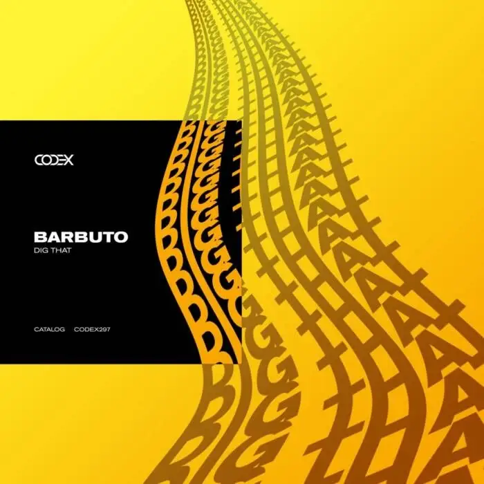 Cover Image: BARBUTO - Dig That on Codex Recordings