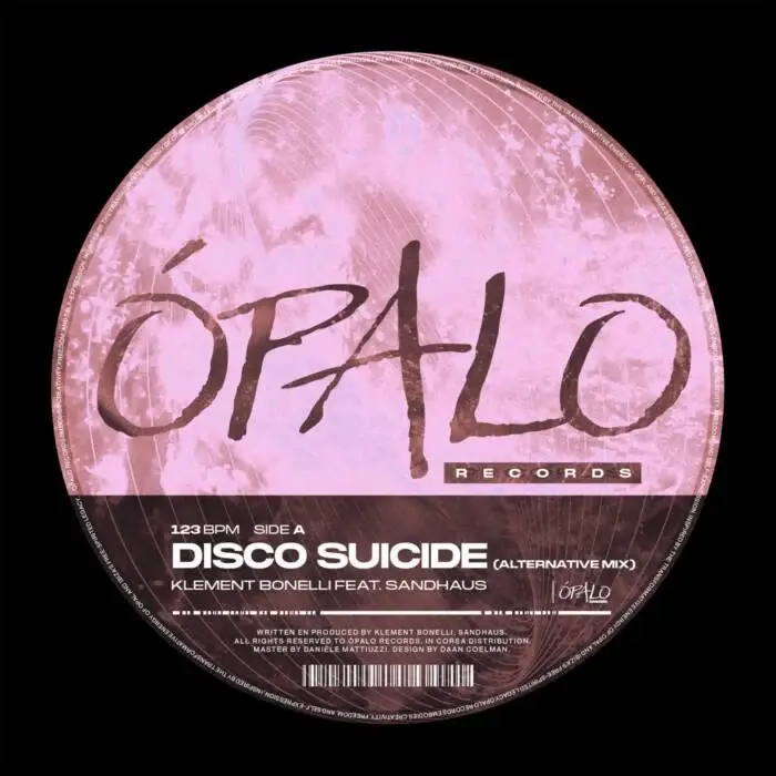 Cover Image: Klement Bonelli, SANDHAUS - Disco Suicide - (Alternative mix) on Ópalo Records