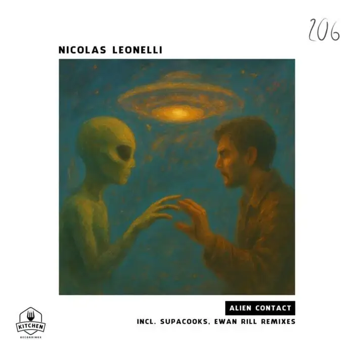 Cover Image: Nicolas Leonelli - Alien Contact on Kitchen Recordings