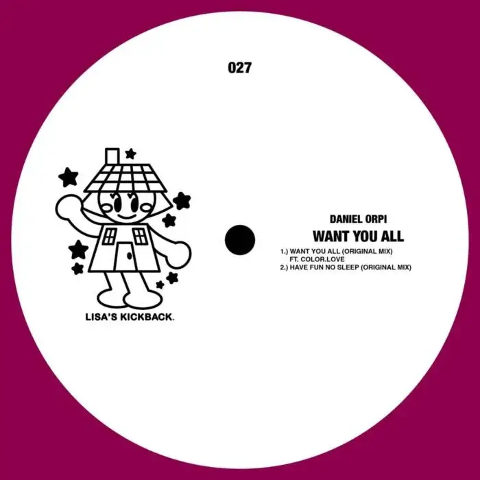 Cover Image: Daniel Orpi, COLOR.LOVE - Want You All on <a href=