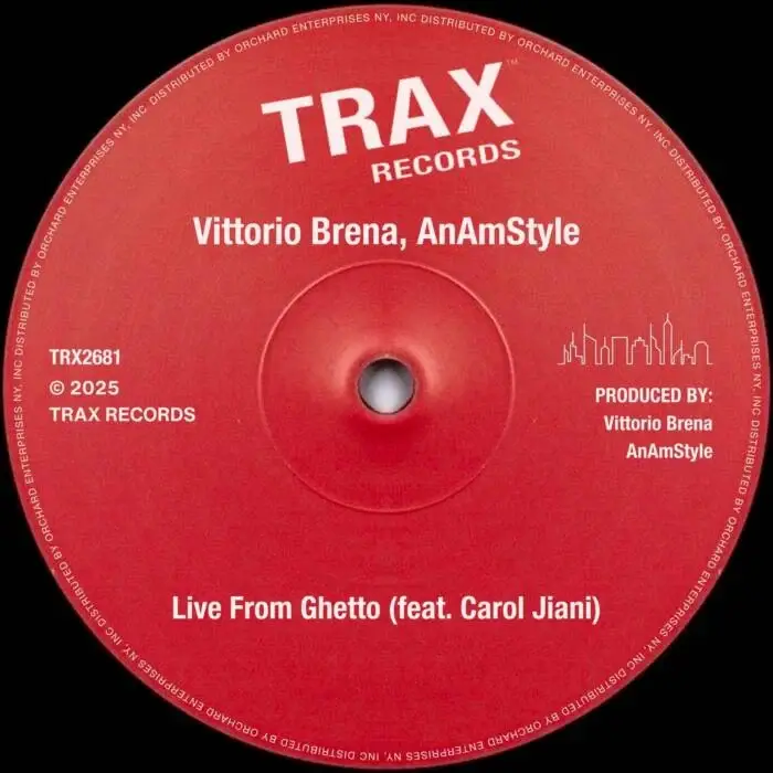 Cover Image: Carol Jiani, Vittorio Brena, AnAmStyle - Live From Ghetto on Trax Records