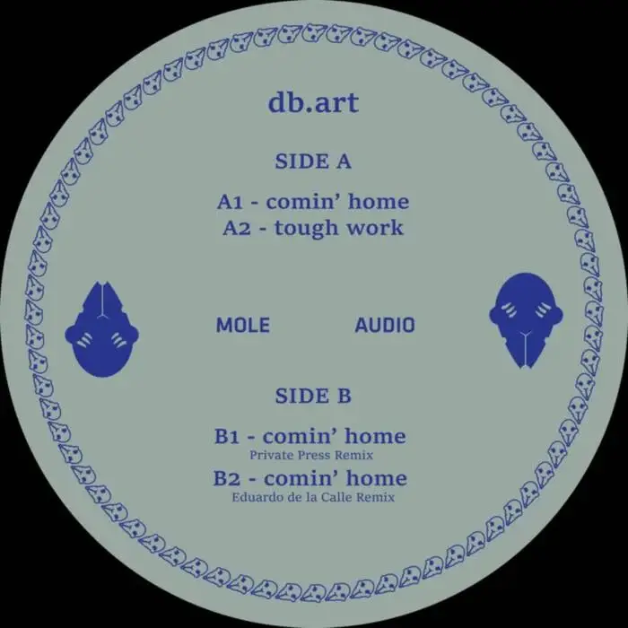 Cover Image: db.art - Comin home on Mole Audio