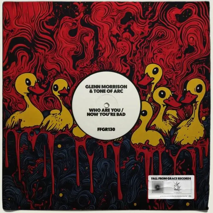 Cover Image: Glenn Morrison, Tone Of Arc - Who Are You / Now You're Bad on Fall From Grace Records
