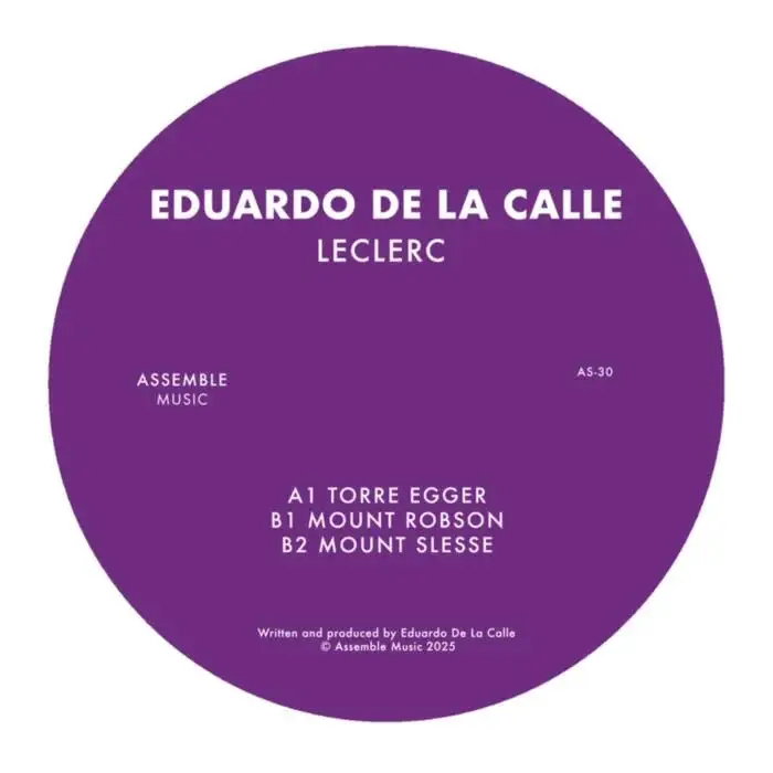 Cover Image: Eduardo De La Calle - Leclerc on Assemble Music