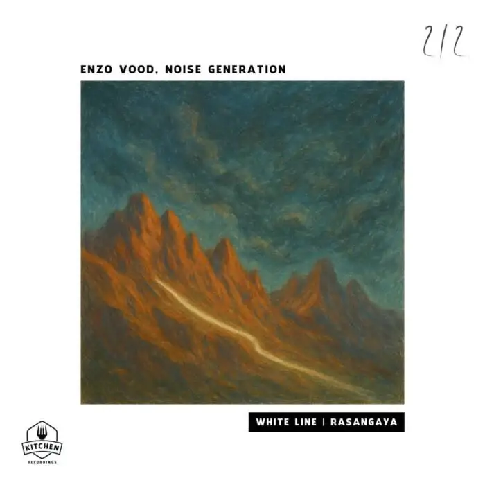 Cover Image: Noise Generation, Enzo Vood - White Line | Rasangaya on Kitchen Recordings