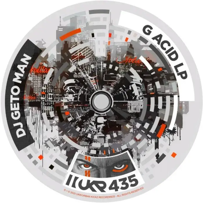 Cover Image: DJ Geto Man - G Acid LP on Urban Kickz Recordings
