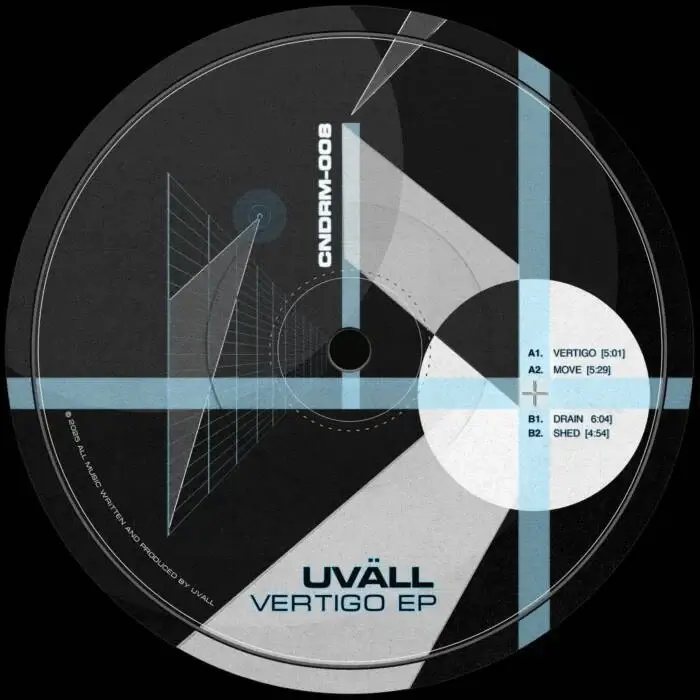 Cover Image: Uvall - Vertigo EP on Conundrum Records (US)