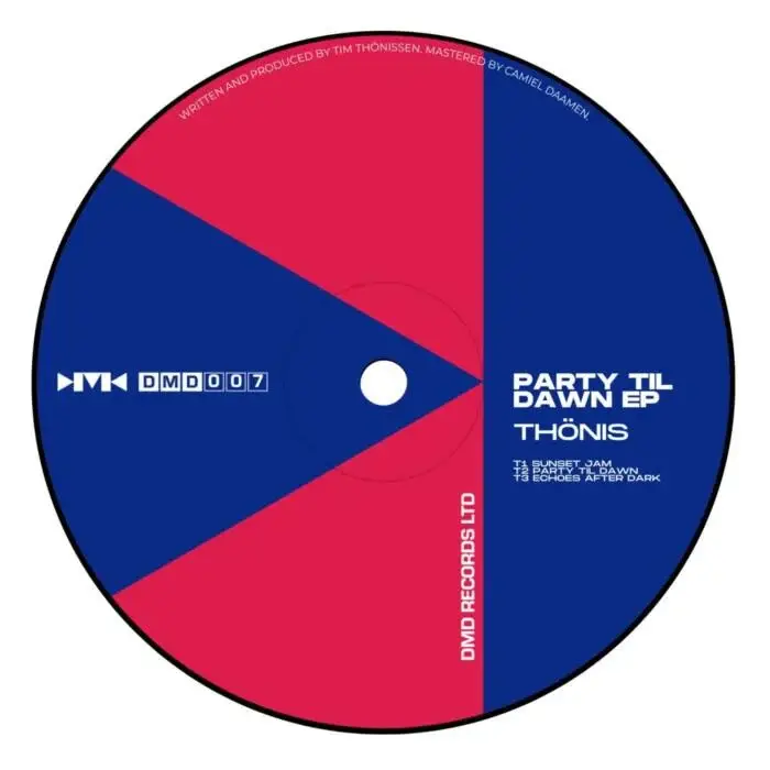 Cover Image: Thönis - Party Til Dawn on DMD Records Ltd