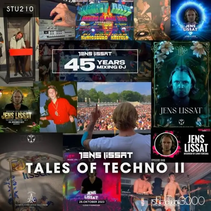 Cover Image: Jens Lissat, DJ T.H., Dennis Bauer - Tales Of Techno 2 on Studio3000 Records