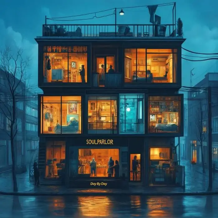 Cover Image: Soulparlor, Nico Hering, Leona Berlin - Day By Day on Atjazz Record Company