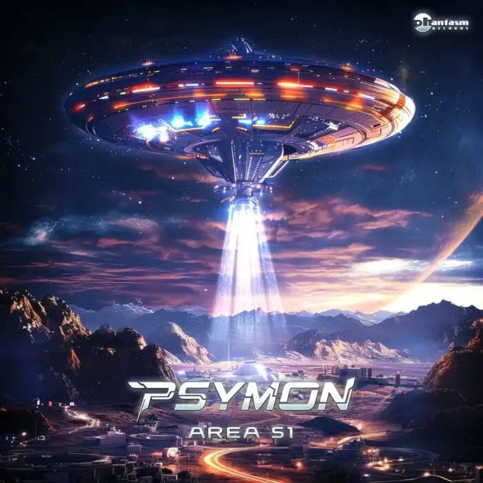 Cover Image: Psymon, Ovnimoon, Via Axis - Area 51 on Phantasm Records
