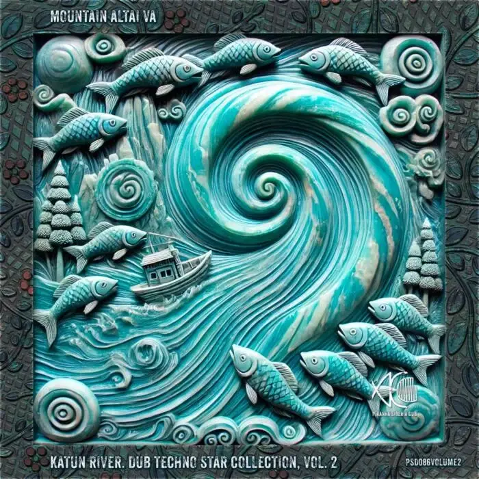 Cover Image: VA - Mountain Altai VA: Katun River. Dub Techno Star Collection, Vol. 2 on PIRANHA SIBERIA DUB