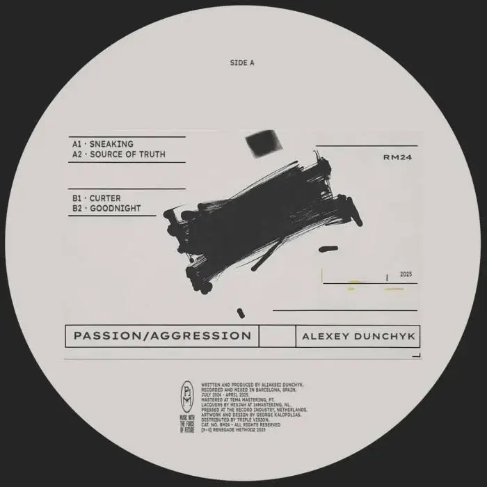 Cover Image: Alexey Dunchyk - Passion/Aggression on Renegade Methodz