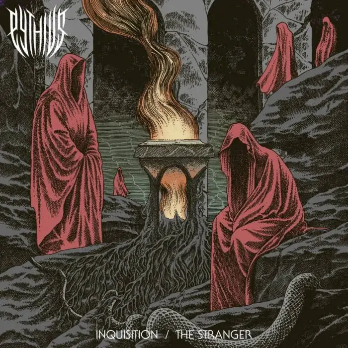 Cover Image: Pythius - Inquisition / The Stranger on Blackout Music NL