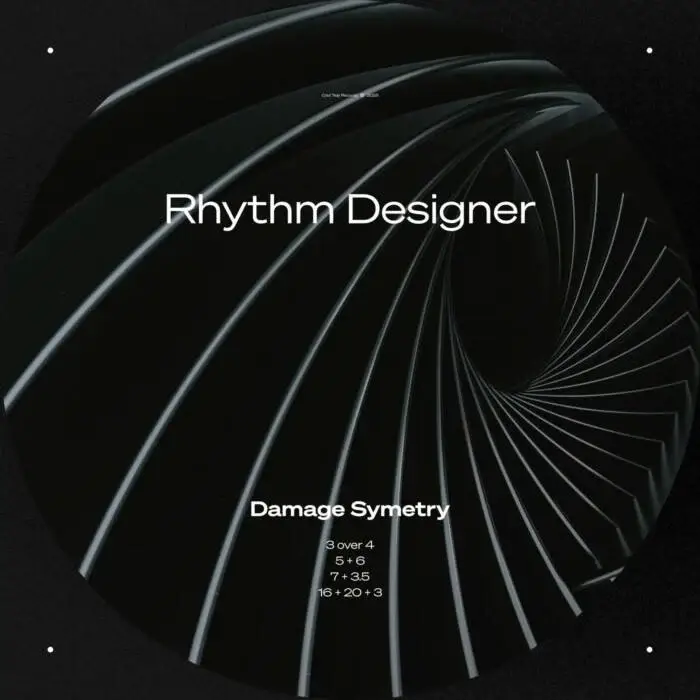 Cover Image: Rhythm Designer - Damage Symetry on Cold Tear Records
