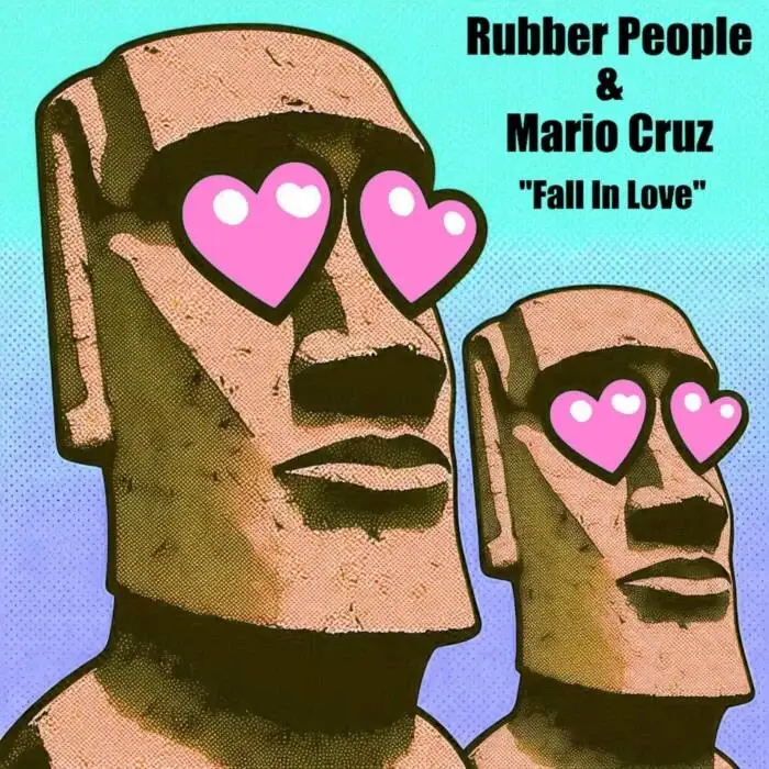 Cover Image: Mario Cruz, Rubber People - Fall In Love on Blockhead Recordings