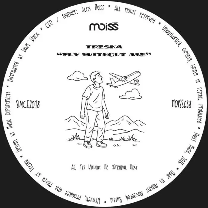 Cover Image: Treska - Fly Without Me on Moiss Music