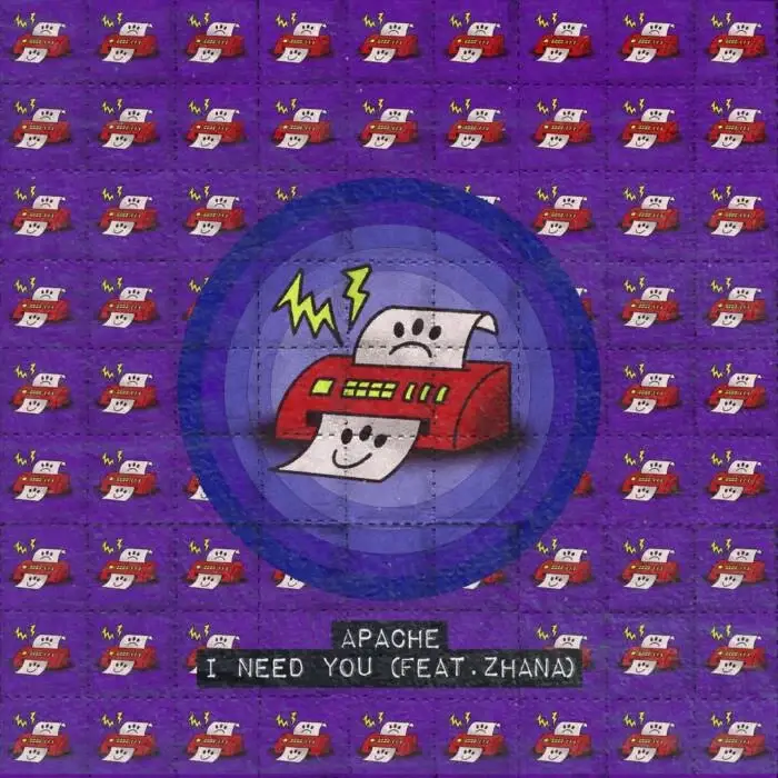 Cover Image: Zhana, APACHE (FR) - I Need You on Abracadabra Music