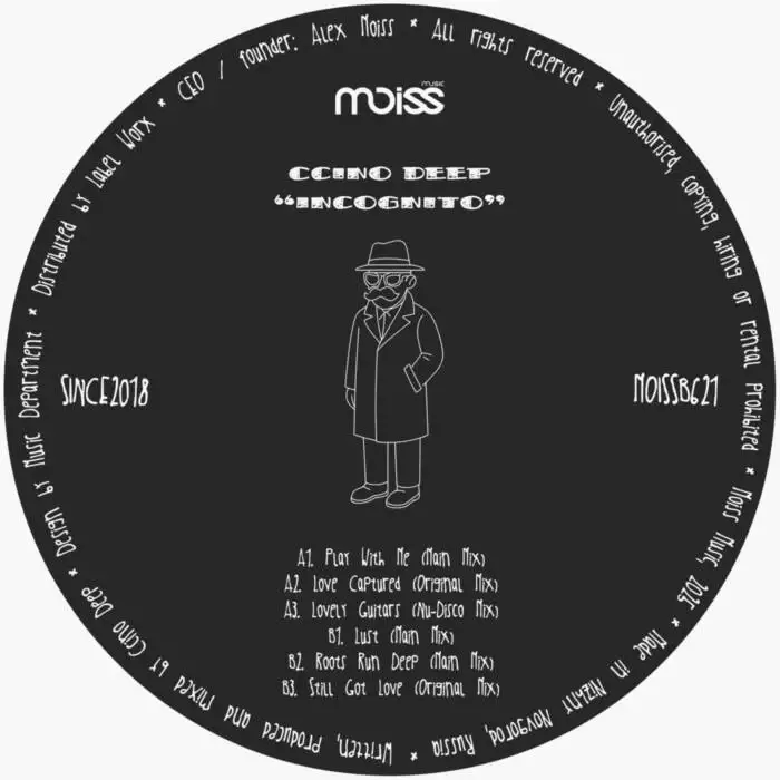 Cover Image: Ccino Deep - Incognito on Moiss Music Black
