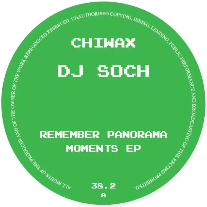 Cover Image: DJ Soch - Remember Panorama Moments EP on Chiwax