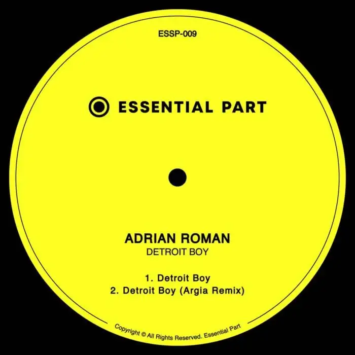 Cover Image: Adrian Roman - Detroit Boy on Essential Part