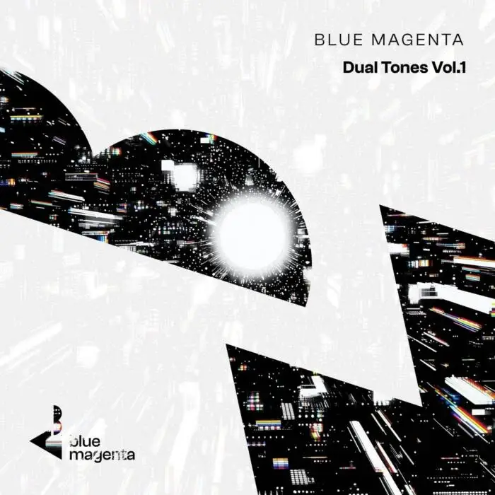 Cover Image: VA - Dual Tones Vol.1 on Blue Magenta