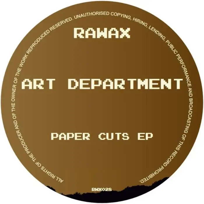 Cover Image: Art Department - Paper Cuts EP on Rawax