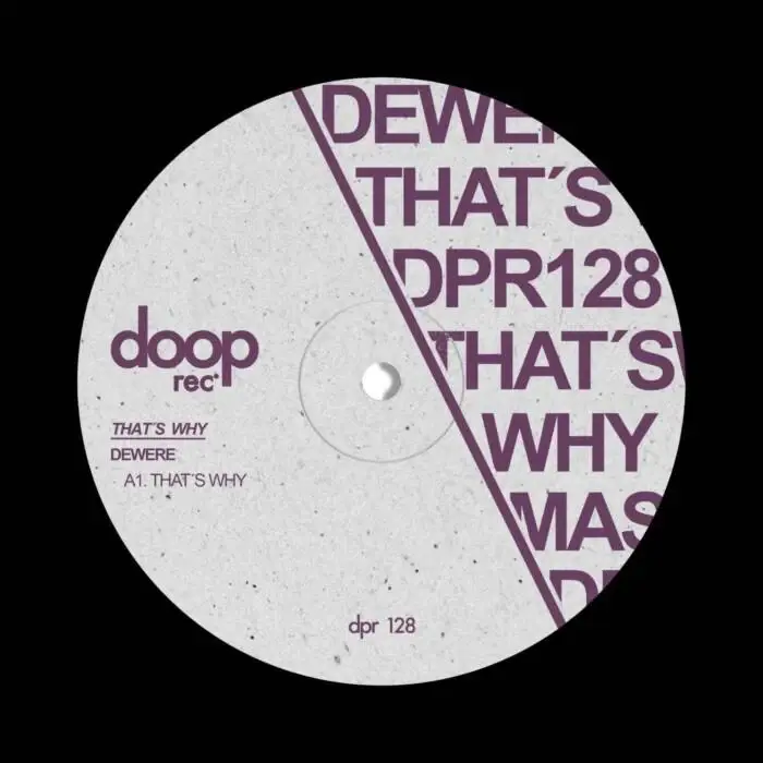 Cover Image: Dewere - That's Why on Doop Rec