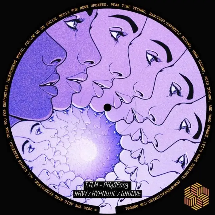 Cover Image: T.A.M - PH4SE003 on The Acid Mind Core