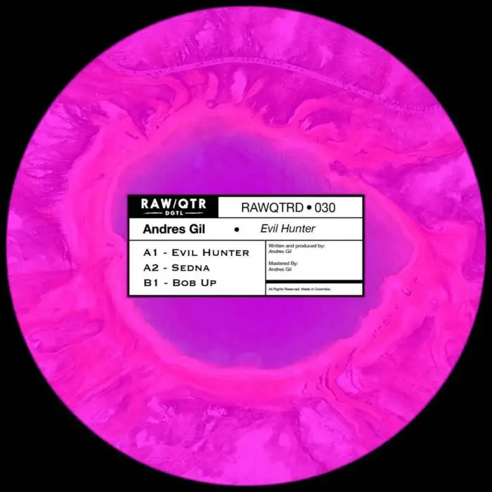 Cover Image: Andres Gil - Evil Hunter on Raw Quarter DGTL