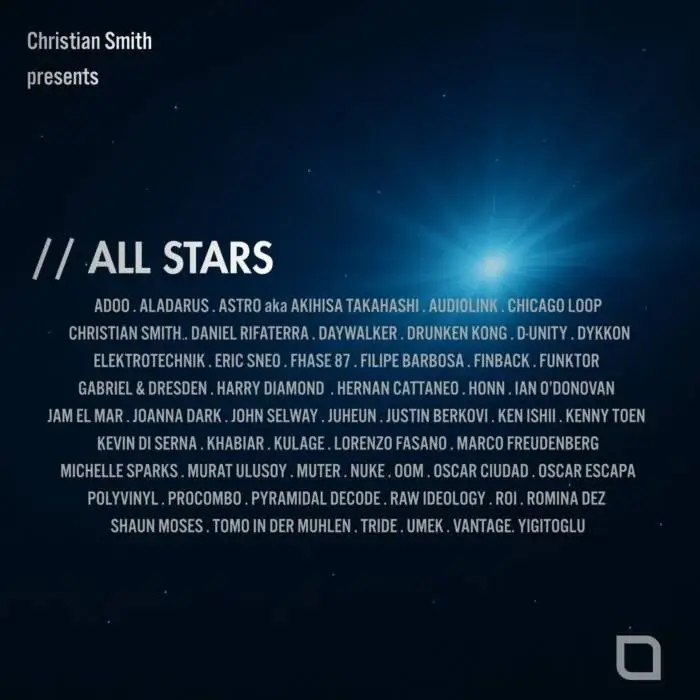 Cover Image: John Selway, Christian Smith, Adoo - ALL STARS 2026 on Tronic