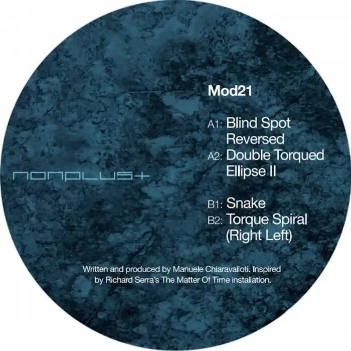 Cover Image: Mod21 - The Matter OF Time EP on Nonplus Records