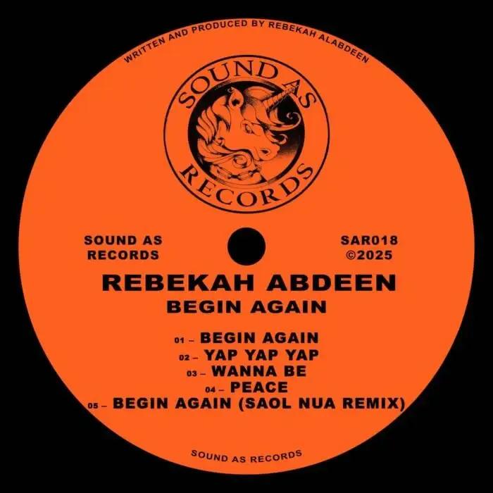 Cover Image: Rebekah Abdeen - Begin Again on Sound As Records