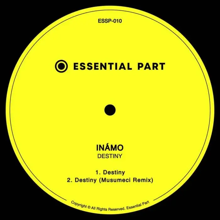 Cover Image: Inamo - Destiny on Essential Part