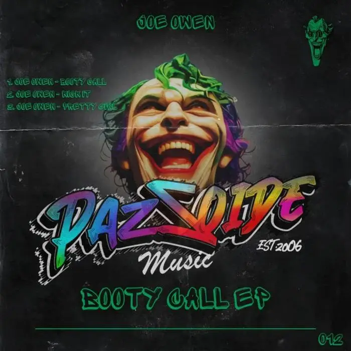 Cover Image: Joe Owen - Booty Call on PazZoide Music
