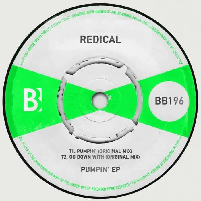 Cover Image: Redical - Pumpin' EP on Brobot Records