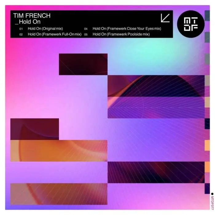 Cover Image: Tim French - Hold On (Mixes) on Music To Die For