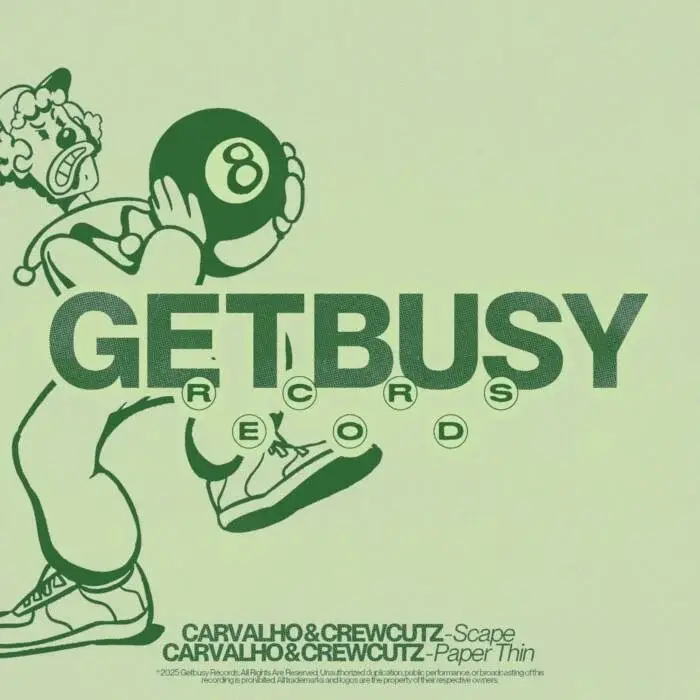 Cover Image: Crewcutz, Carvalho(BR) - Paper Thin on getbusy