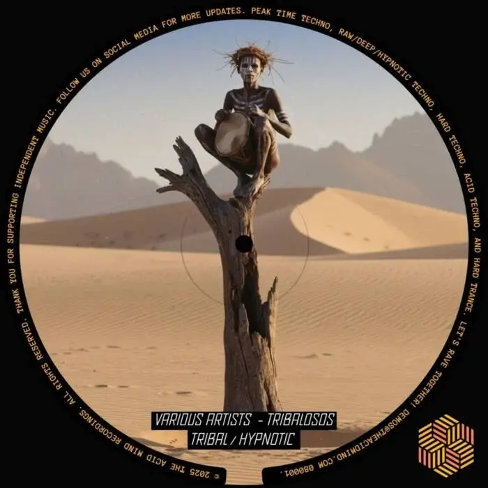 Cover Image: T.A.M, Maccari, Gaspare Crapanzano - Tribalosos on The Acid Mind Recordings